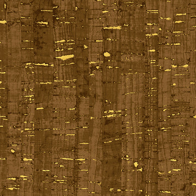 Uncorked Metallic, Chocolate Metallic Cork Print, Windham Fabrics, 20