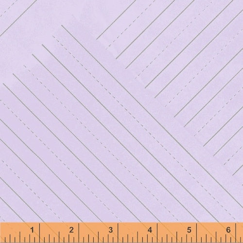 *Closeout Sale* Jot, Penmanship in Thistle, per half-yard