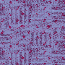 Load image into Gallery viewer, Norma Rose, Recipe Cards in Lavender by Natalie Barnes, per half-yard