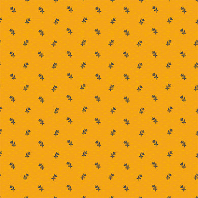 *Closeout Sale* Norma Rose, Seedlings - Gold by Natalie Barnes, per half-yard