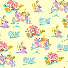 Load image into Gallery viewer, Malibu, Coral in Blue, Windham Fabrics, per half-yard
