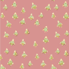Load image into Gallery viewer, Malibu, Sea Turtles in Rose, Windham Fabrics, per half-yard