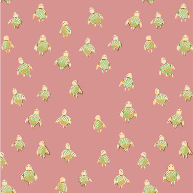 Malibu, Sea Turtles in Rose, Windham Fabrics, per half-yard