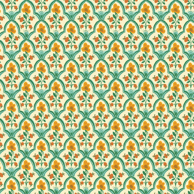 Malibu, Wood Block in Ocean, Windham Fabrics, per half-yard