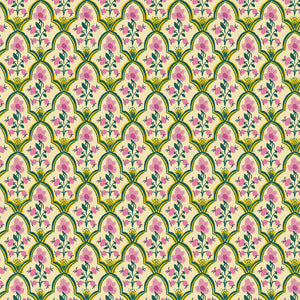 Malibu, Wood Block in Pink, Windham Fabrics, per half-yard