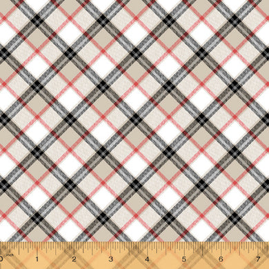 *Closeout Sale* London, Plaid in Light, Windham Fabrics, per half yard