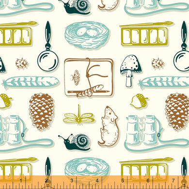 Summer School, Field day in Ivory, per half-yard