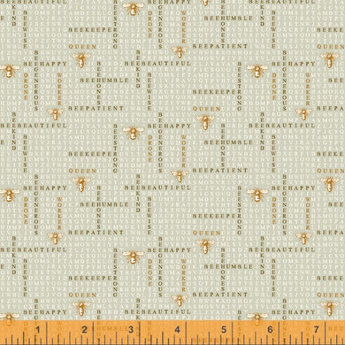 Summer School, Bee humble in Birch, per half-yard
