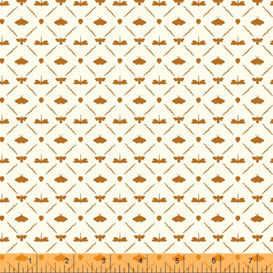 Summer School, Inside cover in Ivory, per half-yard