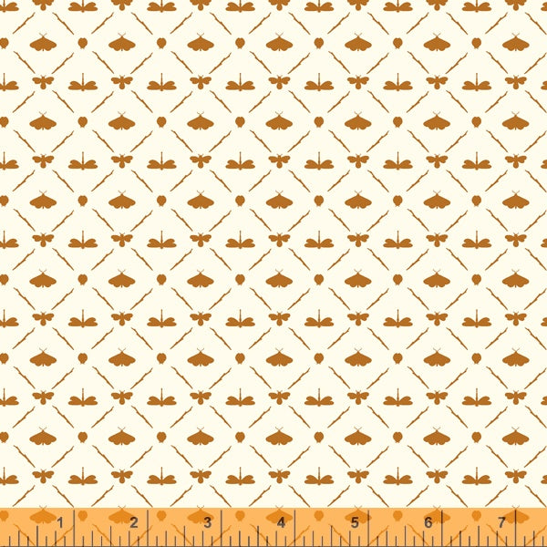 Summer School, Inside cover in Ivory, per half-yard