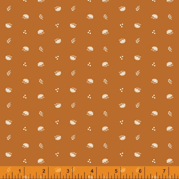 Summer School, Hedgehog in Earth, per half-yard