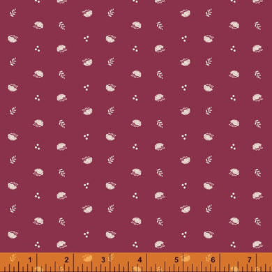 Summer School, Hedgehog in Redbud, per half-yard