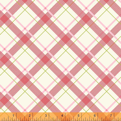 Five and Ten by Denyse Schmidt, Wafer Plaid in Pink, per half-yard