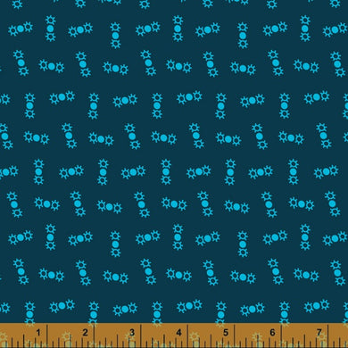 Five and Ten by Denyse Schmidt, Ding Dong in Navy, per half-yard