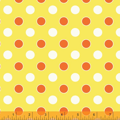 Five and Ten by Denyse Schmidt, Dots in Yellow, per half-yard