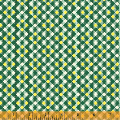 Five and Ten by Denyse Schmidt, Pixy Plaid in Dark Green, per half-yard