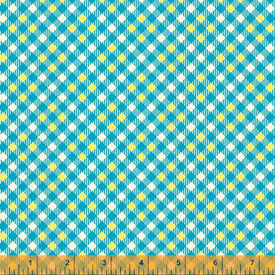 Five and Ten by Denyse Schmidt, Pixy Plaid in Blue, per half-yard