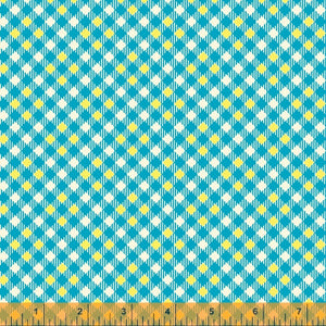 Five and Ten by Denyse Schmidt, Pixy Plaid in Blue, per half-yard