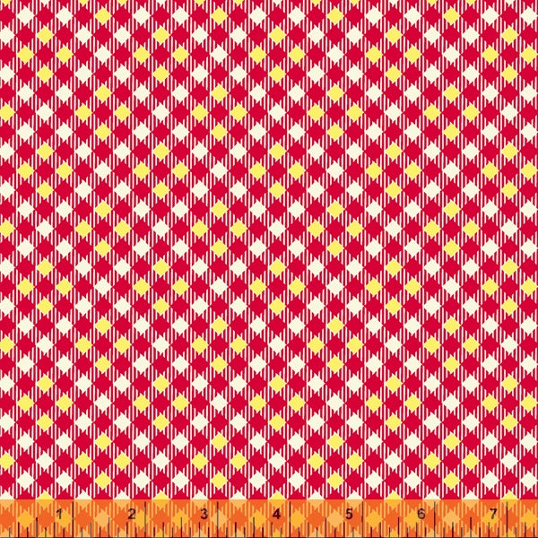 Five and Ten by Denyse Schmidt, Pixy Plaid in Red, per half-yard