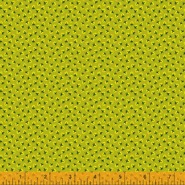 Five and Ten by Denyse Schmidt, Itty Bitty in Lime, per half-yard