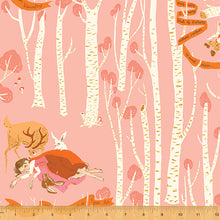Load image into Gallery viewer, Far Far Away 3, Snow White in Pink, by Heather Ross for Windham Fabrics, per half-yard