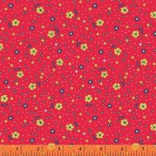 Load image into Gallery viewer, Darling by Denyse Schmidt, Dotty Daisy in Zinnia, per half-yard