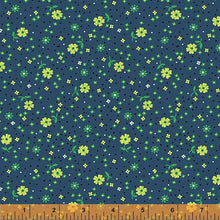 Load image into Gallery viewer, Darling by Denyse Schmidt, Dotty Daisy in Navy, per half-yard