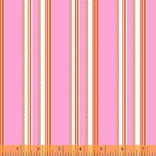 Load image into Gallery viewer, Darling by Denyse Schmidt, Chevron Stripe in Pink, per half-yard