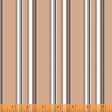 Darling by Denyse Schmidt, Chevron Stripe in Tan, per half-yard