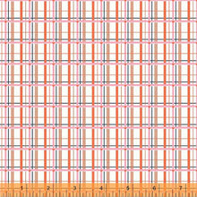 Load image into Gallery viewer, Darling by Denyse Schmidt, Sparse Plaid in Orange, per half-yard