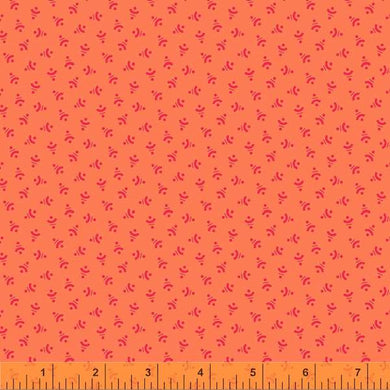 Darling by Denyse Schmidt, Geo Ditsy in Orange, per half-yard