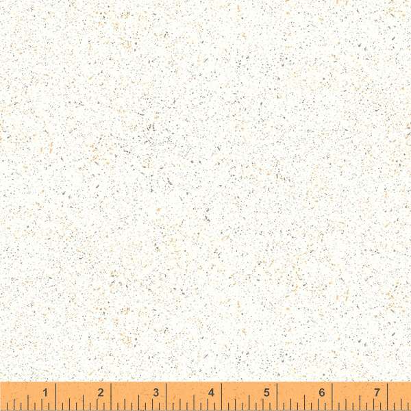 Be My Neighbor by Terri Degenkolb, Granite Texture in Ivory, per half-yard