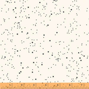 Little Whispers by Whistler Studios, Stars in Parchment, per half-yard