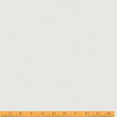 Crystal, Starry Night in White on White by Whistler Studios for Windham Fabrics, per half-yard