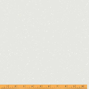Crystal, Starry Night in White on White by Whistler Studios for Windham Fabrics, per half-yard