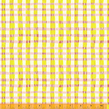 Load image into Gallery viewer, Lucky Rabbit, Painted Plaid in Pink by Heather Ross for Windham Fabrics, per half-yard
