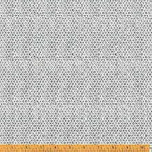 Load image into Gallery viewer, Indigo Stitches, Hexie in Ivory by Whistler Studios for Windham Fabrics, per half-yard