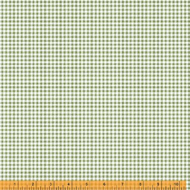 Wish You Were Here, Picnic Date in Green by Whistler Studios for Windham Fabrics, per half-yard