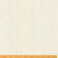 Load image into Gallery viewer, Wish You Were Here, Soft Stripe in Cream by Whistler Studios for Windham Fabrics, per half-yard