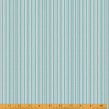 Load image into Gallery viewer, Wish You Were Here, Soft Stripe in Blue by Whistler Studios for Windham Fabrics, per half-yard