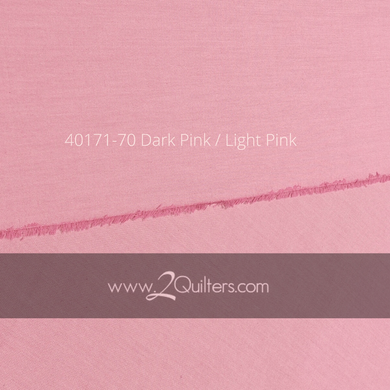 Artisan Cotton, Dark Pink-Light Pink, per half-yard
