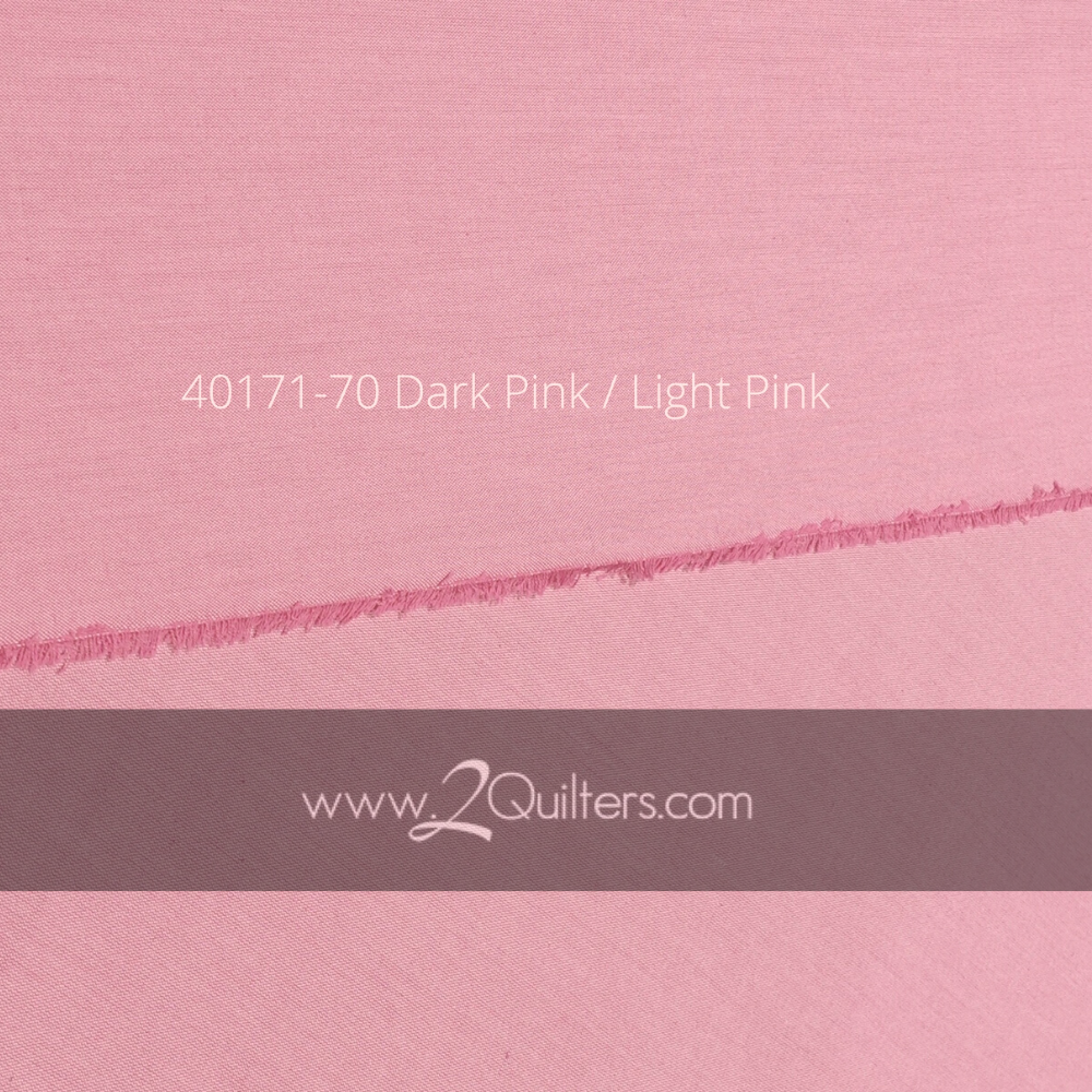 Artisan Cotton, Dark Pink-Light Pink, per half-yard