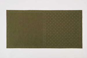Lecien Hidamari Cosmo Sashiko Sampler Kasuri (Rose OR Khaki OR Gray)