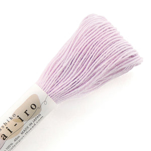 Olympus Sashiko Thread - 20 Awai-iro Pastel Colours (40m skein), Select Colour