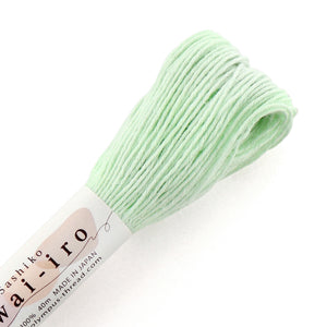 Olympus Sashiko Thread - 20 Awai-iro Pastel Colours (40m skein), Select Colour