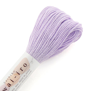 Olympus Sashiko Thread - 20 Awai-iro Pastel Colours (40m skein), Select Colour