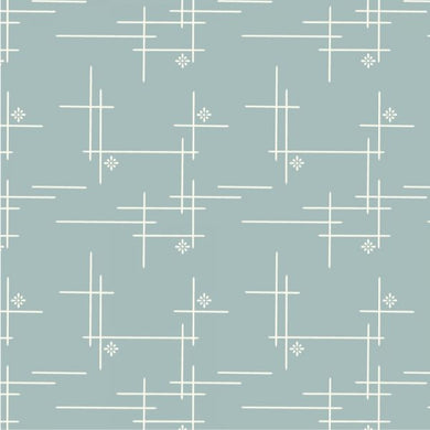 *Closeout Sale* Merryweather, Merry Hatch in Mineral, per half-yard
