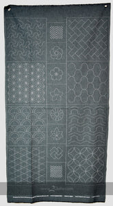 Olympus X Susan Briscoe Sashiko Panel - Traditional Patterns (Avail in 6 Col)