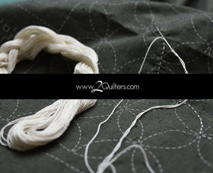 Olympus X Susan Briscoe Sashiko Panel - Traditional Patterns (Avail in 6 Col)