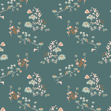 *Closeout Sale* Art Gallery Fabrics, Bookish, Camomile Bliss Fresh, per half-yard
